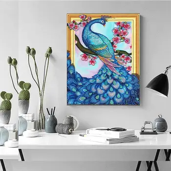 Peacock 5D Diamond Painting DIY Art Embroidery Animal Wall Stickers Beginner Handwork Diamond Paiting Living Room Decor DA60ZZH
Peacock 5D Diamond Painting DIY Art Embroidery Animal Wall Stickers Beginner Handwork Diamond Paiting Living Room Decor DA60ZZH
