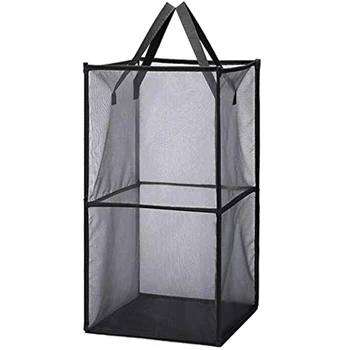 Mesh Laundry Hamper, Pop-Up Laundry Hamper with Durable Handles,Portable Square Mesh Laundry Baskets for Kids Rooms and College
Mesh Laundry Hamper, Pop-Up Laundry Hamper with Durable Handles,Portable Square Mesh Laundry Baskets for Kids Rooms and College