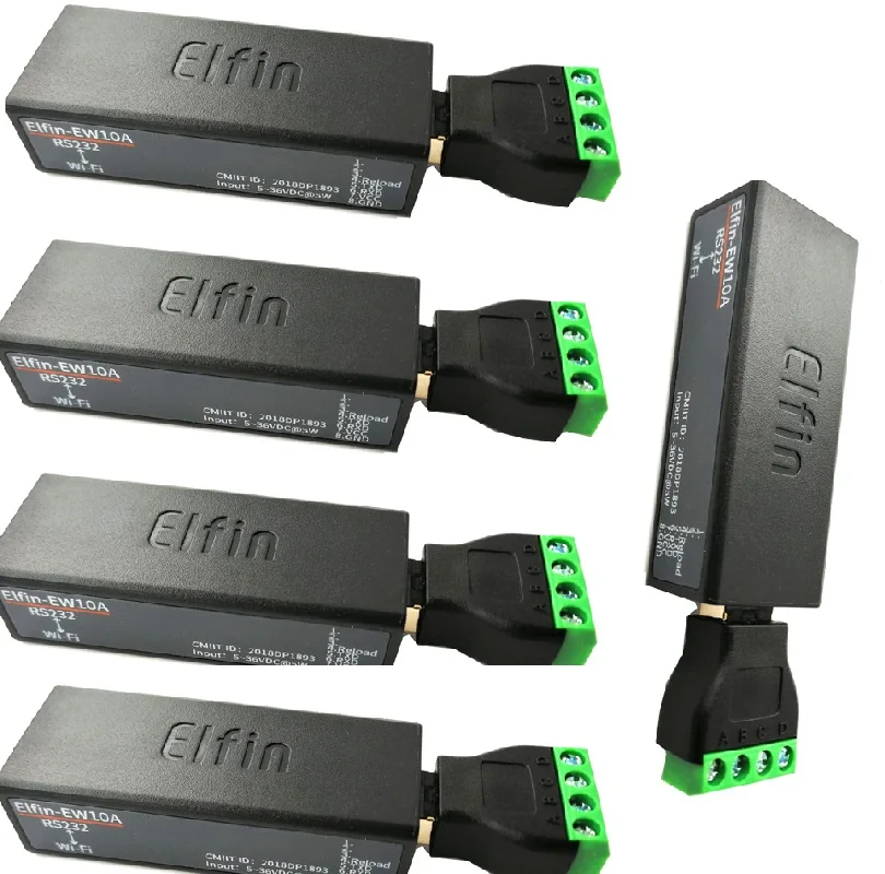 4pcs 5pcs Serial Port RS232 to WiFi Serial Device Server Support TCP IP Telnet Modbus TCP Protocol IOT Data Transfer Converter
4pcs 5pcs Serial Port RS232 to WiFi Serial Device Server Support TCP IP Telnet Modbus TCP Protocol IOT Data Transfer Converter