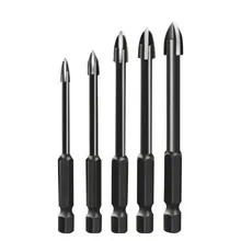 5Pcs3-8mm Carbide Drill Bits Set Cross Hex Shank Glass Tile Drill Bit Marble Ceramic Concrete Brick Metal Drilling Tools
5Pcs3-8mm Carbide Drill Bits Set Cross Hex Shank Glass Tile Drill Bit Marble Ceramic Concrete Brick Metal Drilling Tools