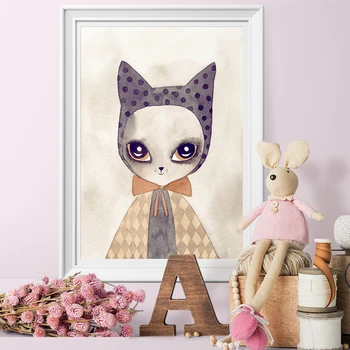 Nordic Watercolor Kawaii Cartoon Girl Nursery Art Poster Prints Wall Art Canvas Painting Home Decor For Baby Kids Room
Nordic Watercolor Kawaii Cartoon Girl Nursery Art Poster Prints Wall Art Canvas Painting Home Decor For Baby Kids Room