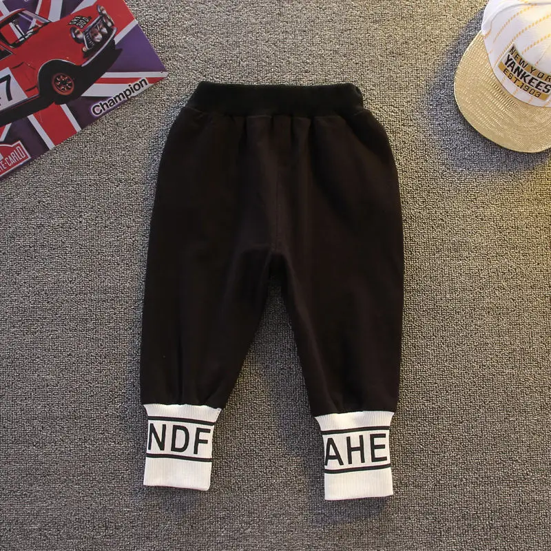 New Autumn Kids Clothes Children Boys Girls Sport Letters Hoodies Pants 2Pcs/sets Toddler Active Clothing Infant Kids Tracksuit