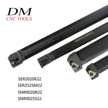 4PCS SER2020K22 SER2525M22 SNR0020R22 SNR0025S22 Thread Lathe Turning Holder Tool for 22ER 22IR Carbide inserts
4PCS SER2020K22 SER2525M22 SNR0020R22 SNR0025S22 Thread Lathe Turning Holder Tool for 22ER 22IR Carbide inserts