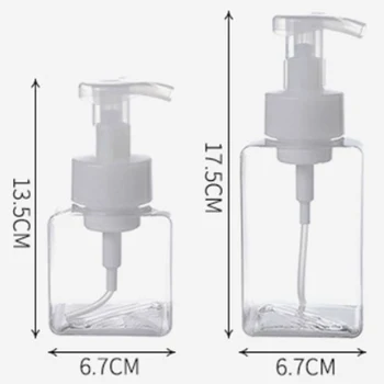 250/400ml Dispenser Soap Foam Foaming Pump Empty Square Bottle Travel Portable Foaming Bottles Brand Transparent(As Pictures
250/400ml Dispenser Soap Foam Foaming Pump Empty Square Bottle Travel Portable Foaming Bottles Brand Transparent(As Pictures