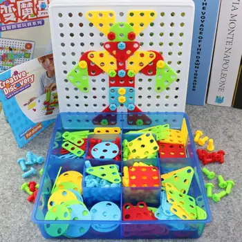 360x200x100mm Electric Drill Nut Assembled Tool Educational Children Building Block for Children Boys Gifts Supplies
360x200x100mm Electric Drill Nut Assembled Tool Educational Children Building Block for Children Boys Gifts Supplies