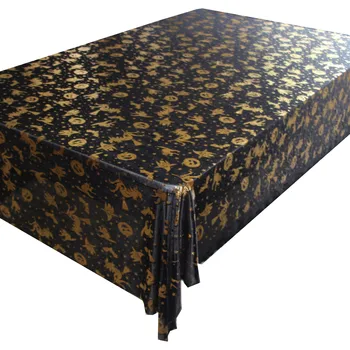 Hallow's Tablecloth Rectangle Home Decoration Black Party Table Cloth Room Decor Aesthetic Gold Print Desk Cover Napperon
Hallow's Tablecloth Rectangle Home Decoration Black Party Table Cloth Room Decor Aesthetic Gold Print Desk Cover Napperon