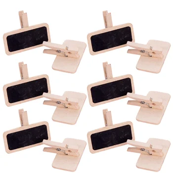 50pcs Creative Mini Message Board Clips Colorful Message Clips Small Chalkboard Wood Crafts(Random Color)
50pcs Creative Mini Message Board Clips Colorful Message Clips Small Chalkboard Wood Crafts(Random Color)