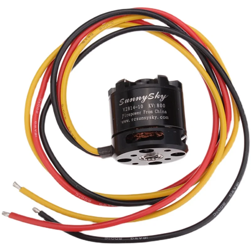 SunnySky V2814 Brushless Motor 800KV 1.8kg 350W thrust for RC Aircraft Quadrocopter Multicopter
SunnySky V2814 Brushless Motor 800KV 1.8kg 350W thrust for RC Aircraft Quadrocopter Multicopter