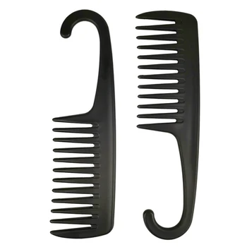 22.5cm Hair Brush Wide Tooth Comb Black ABS Plastic Heat-resistant Large Wide Tooth Comb For Hair Styling Tool
22.5cm Hair Brush Wide Tooth Comb Black ABS Plastic Heat-resistant Large Wide Tooth Comb For Hair Styling Tool