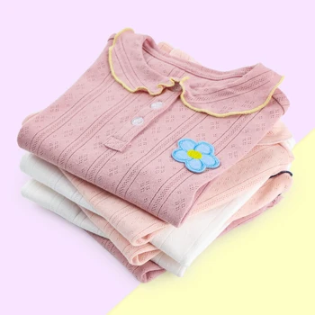 2020 Summer New Girls Polo Shirt Peter-Pan Collar Short Sleeved Cotton Sweet Thin Kids Clothes Girls Summer Tee
2020 Summer New Girls Polo Shirt Peter-Pan Collar Short Sleeved Cotton Sweet Thin Kids Clothes Girls Summer Tee