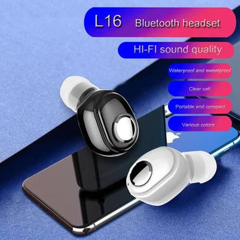 L16 Lightweight and convenient sports waterproof and sweat-proof hands-free wireless Bluetooth headset for iOS Android
L16 Lightweight and convenient sports waterproof and sweat-proof hands-free wireless Bluetooth headset for iOS Android