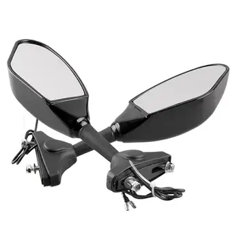 LUCKMART Motorcycle LED Turn Signal Rear View Side Mirrors Suitable For All General Street Cars Such As Honda And Ducati
LUCKMART Motorcycle LED Turn Signal Rear View Side Mirrors Suitable For All General Street Cars Such As Honda And Ducati
