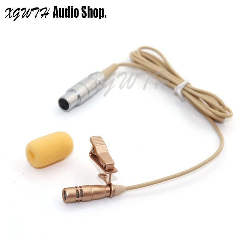 Петличный конденсаторный кардиоидный микрофон с креплением на лацкан