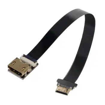 Mini HDMI Male to CYFPV HDMI Female Extension FPC Flat Cable 1080P for FPV HDTV Multicopter Aerial Photography 
Mini HDMI Male to CYFPV HDMI Female Extension FPC Flat Cable 1080P for FPV HDTV Multicopter Aerial Photography