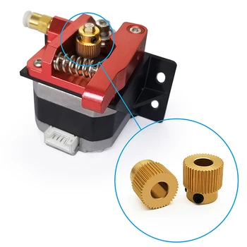 1/5 PCS 40 Teeth Brass Extrusion Wheel Gear for 3D Printer Supplies
1/5 PCS 40 Teeth Brass Extrusion Wheel Gear for 3D Printer Supplies