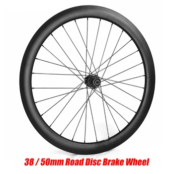 

Road Disc Brake Wheelset 700C 38mm 50mm Tubular Tubeless NOVATEC 411/412 Cyclocross Bike Carbon Wheel Carbon Rim Bicycle Wheel