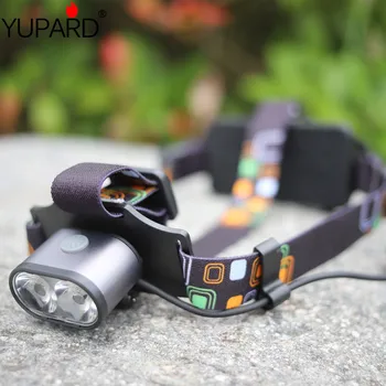 YUPARD 2*XM-L T6 LED Headlamp two T6 LED torch light Waterproof bright Camping Hunting Headlight rechargeable 18650 battery
YUPARD 2*XM-L T6 LED Headlamp two T6 LED torch light Waterproof bright Camping Hunting Headlight rechargeable 18650 battery
