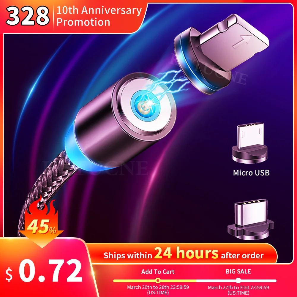 2M Magnetic Cable Micro USB For iPhone Samsung Android Mobile Phone Data Charge Wire Type C USB C For iPhone 11 Redmi K30 Cable
2M Magnetic Cable Micro USB For iPhone Samsung Android Mobile Phone Data Charge Wire Type C USB C For iPhone 11 Redmi K30 Cable