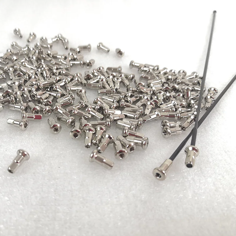Pillar 5R Internal nipples, brass silver nipples, 10.5mm, FG2.3 (14G) internal hidden nipple for bicycle spokes,100pcs/lot
Pillar 5R Internal nipples, brass silver nipples, 10.5mm, FG2.3 (14G) internal hidden nipple for bicycle spokes,100pcs/lot