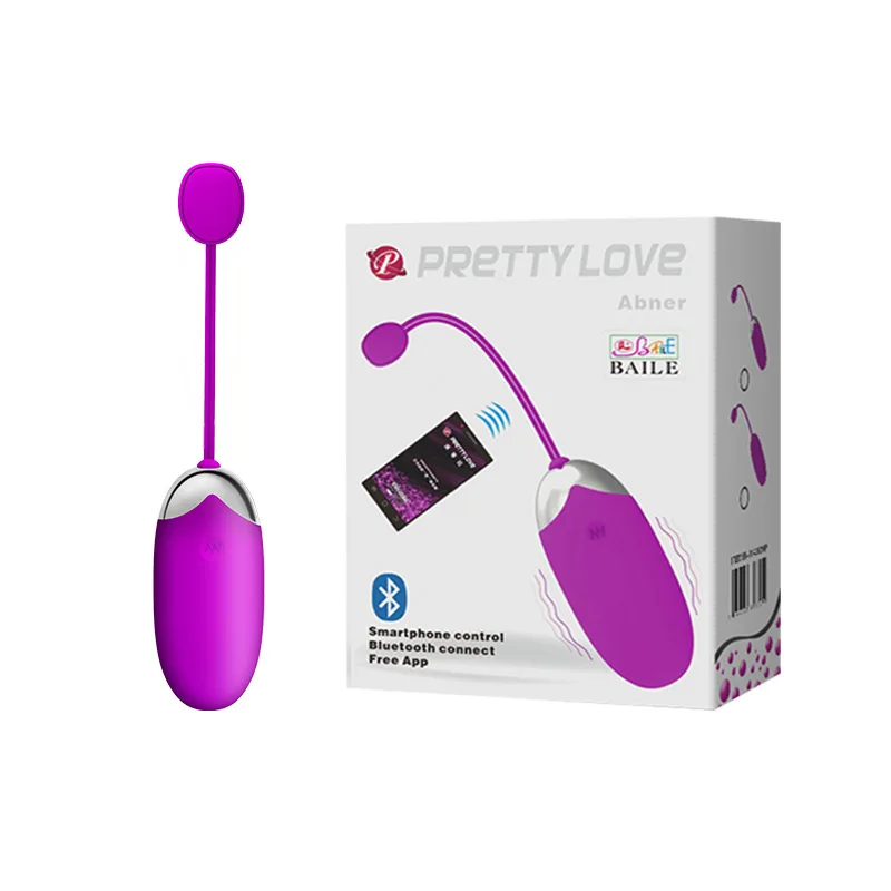 Вибратор с дистанционным управлением по Bluetooth PRETTY LOVE перезаряжаемый через USB