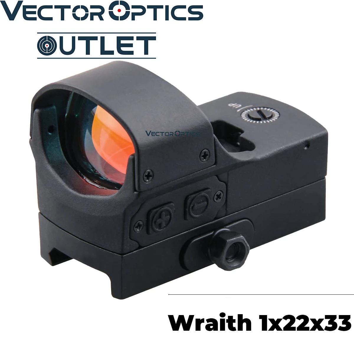 Vector Optics Wraith Red Dot Scope Weapon Reflex Sight Motion Sensor Shake Awake 11 Levels Brightness AR15 AK 12ga Shock Proof 
Vector Optics Wraith Red Dot Scope Weapon Reflex Sight Motion Sensor Shake Awake 11 Levels Brightness AR15 AK 12ga Shock Proof