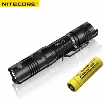 NITECORE 1000 Lumens CREE XP-L HI V3 LED P12GT Tactical Flashlight Without 18650 Battery 7 Modes Pocket EDC Free Shipping
NITECORE 1000 Lumens CREE XP-L HI V3 LED P12GT Tactical Flashlight Without 18650 Battery 7 Modes Pocket EDC Free Shipping