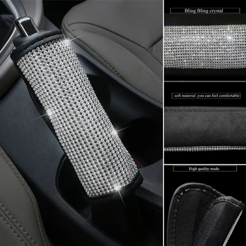 Bling Crystal Styling Car Handbrake Cover Auto Interior Decorative Hand Brake Wrap Gear Shift Knob Covers Accessories
Bling Crystal Styling Car Handbrake Cover Auto Interior Decorative Hand Brake Wrap Gear Shift Knob Covers Accessories