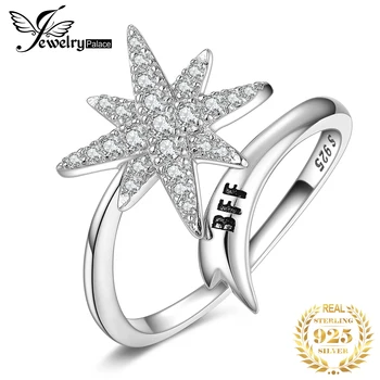 JewelryPalace Engraved BFF Snowflake Cocktail Ring 925 Sterling Silver Rings for Women Party Stackable Ring Silver 925 Jewelry
JewelryPalace Engraved BFF Snowflake Cocktail Ring 925 Sterling Silver Rings for Women Party Stackable Ring Silver 925 Jewelry