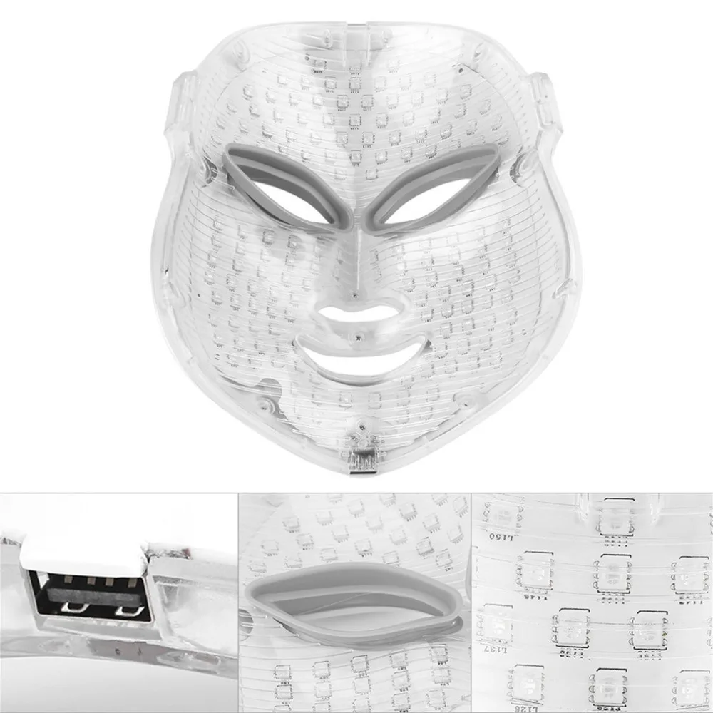 LED 7Colors Light Face Massage Microcurrent Facial Mask Machine Photon Therapy Skin Facial Neck Mask Whitening Electric Device
LED 7Colors Light Face Massage Microcurrent Facial Mask Machine Photon Therapy Skin Facial Neck Mask Whitening Electric Device