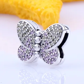 Authentic 925 Sterling Silver Beads New Enchanting Butterfly Creative Clip Fit Original Pandora Bracelet For Women Diy Jewelry 
Authentic 925 Sterling Silver Beads New Enchanting Butterfly Creative Clip Fit Original Pandora Bracelet For Women Diy Jewelry