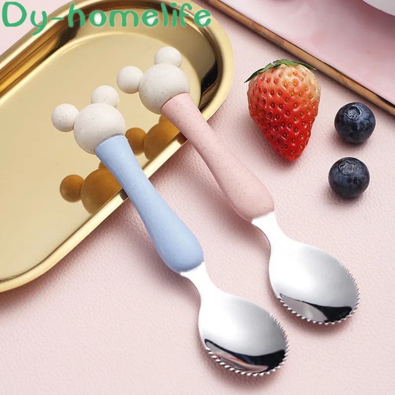Baby Scraping Apple Mud Digging Spoon Baby Food Aid Tool Children Tableware Toddler Eating Fruit Mud Scraping Spoon Artifact
Baby Scraping Apple Mud Digging Spoon Baby Food Aid Tool Children Tableware Toddler Eating Fruit Mud Scraping Spoon Artifact