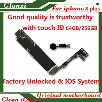 100% Original Unlocked motherboard for 64gb 256gb iphone 8plus 8p IOS System full chips mainboard with / No touch ID logic board
100% Original Unlocked motherboard for 64gb 256gb iphone 8plus 8p IOS System full chips mainboard with / No touch ID logic board