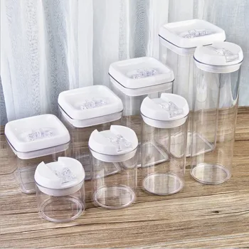 PP Food Storage Box Plastic Clear Container Set with Pour Lids Kitchen Storage Bottles Jars Sealed Dried Grains Tank 0.4L-1.2L
PP Food Storage Box Plastic Clear Container Set with Pour Lids Kitchen Storage Bottles Jars Sealed Dried Grains Tank 0.4L-1.2L
