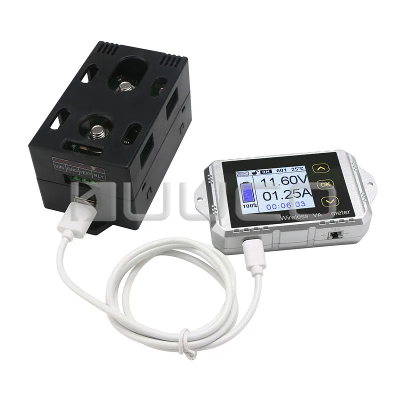 5 PCS/LOT Wireless Digital Meter DC 0~100V 0~100A Volt Current Power Meter AH Time Watt Hour Capacity Tester/Multimeter
5 PCS/LOT Wireless Digital Meter DC 0~100V 0~100A Volt Current Power Meter AH Time Watt Hour Capacity Tester/Multimeter
