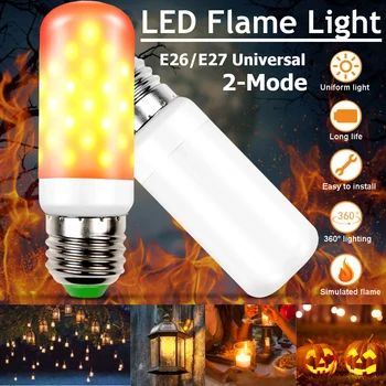 LED Dynamic flame effect light bulb Multiple mode Creative corn lamp Decorative lights For bar hotel restaurant party E26 E27
LED Dynamic flame effect light bulb Multiple mode Creative corn lamp Decorative lights For bar hotel restaurant party E26 E27