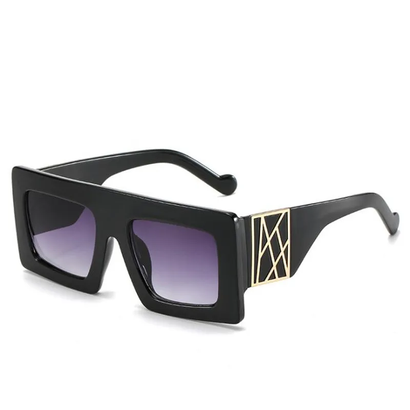 Lantzena PC Wrap Fashion Square Men Sunglasses Brand Designer Plastic Female Big Frame Gradient Sun Glass UV400 gafas de sol
Lantzena PC Wrap Fashion Square Men Sunglasses Brand Designer Plastic Female Big Frame Gradient Sun Glass UV400 gafas de sol