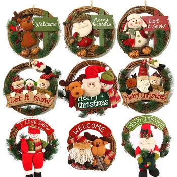 Hand-woven Christmas Decoration Home Decoration Accessories Ornaments Santa Claus Party Decoration Crafts Kids Toys Tree Decor
Hand-woven Christmas Decoration Home Decoration Accessories Ornaments Santa Claus Party Decoration Crafts Kids Toys Tree Decor