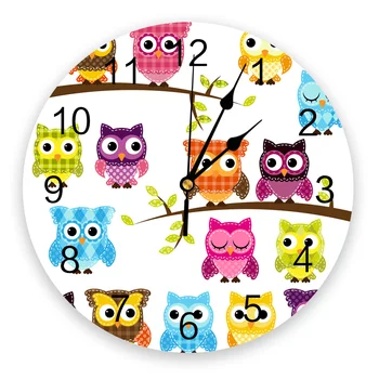 Cartoon Owl Animals Kawaii Wall Clock Modern Design Home Living Room Office Cafe Decoration Art Wall Watch
Cartoon Owl Animals Kawaii Wall Clock Modern Design Home Living Room Office Cafe Decoration Art Wall Watch