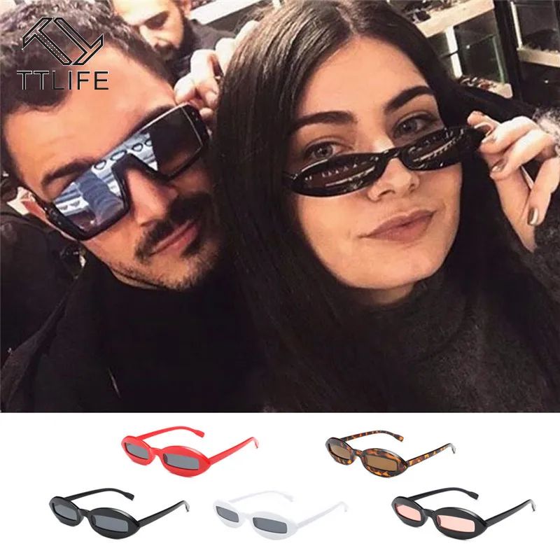 TTLIFE уникальные модные маленькие солнцезащитные очки кошачий глаз Для женщин