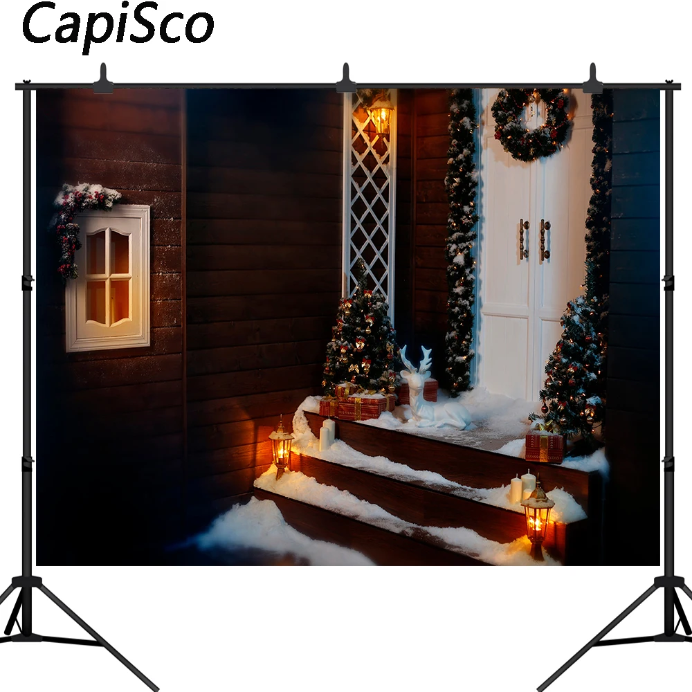 Capisco Winter Christmas Backdrop for Photography Snow Tree Elk wood door Background Decorations Photo Shoot Props Supplies
Capisco Winter Christmas Backdrop for Photography Snow Tree Elk wood door Background Decorations Photo Shoot Props Supplies