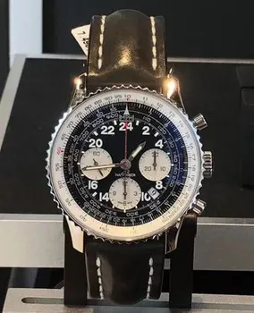 Luxury Brand New Chronograph Men Stopwatch Sapphire Crystal Black Leather Stainless Steel Date Watch AAA+ 
Luxury Brand New Chronograph Men Stopwatch Sapphire Crystal Black Leather Stainless Steel Date Watch AAA+