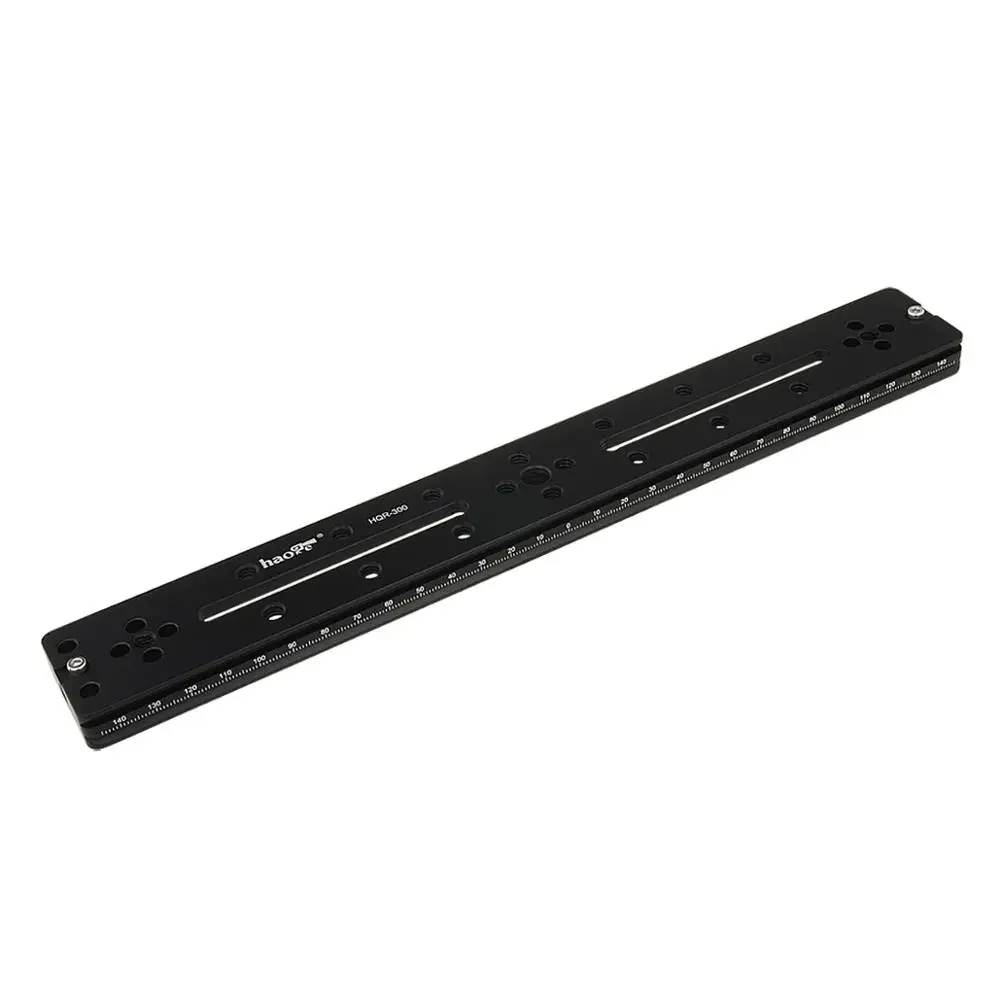 Haoge 300mm Multi-purpose Dual Dovetail Long Quick Release Extender Rail Sliding Plate for Camera Tripod Ballhead Clamp fit Arca
Haoge 300mm Multi-purpose Dual Dovetail Long Quick Release Extender Rail Sliding Plate for Camera Tripod Ballhead Clamp fit Arca