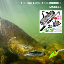 Portable Fishing Rod Reel Combo Set Casting Rod Spinning Reel Fishing Line Fishing Bait Spoons Set with Bag for Beginner Adults
Portable Fishing Rod Reel Combo Set Casting Rod Spinning Reel Fishing Line Fishing Bait Spoons Set with Bag for Beginner Adults