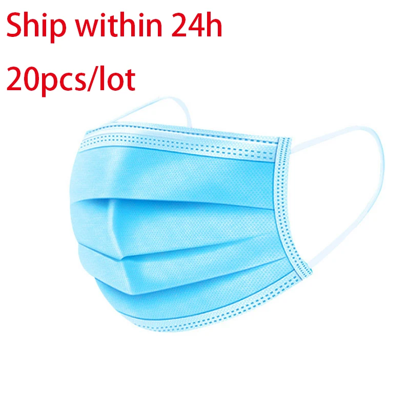 20/40/60/100pcs Disposable Face Mask 3 Layer Disposable Dust Filter Safety Elastic Facial Dust-Proof Safety Masks Non Woven
20/40/60/100pcs Disposable Face Mask 3 Layer Disposable Dust Filter Safety Elastic Facial Dust-Proof Safety Masks Non Woven