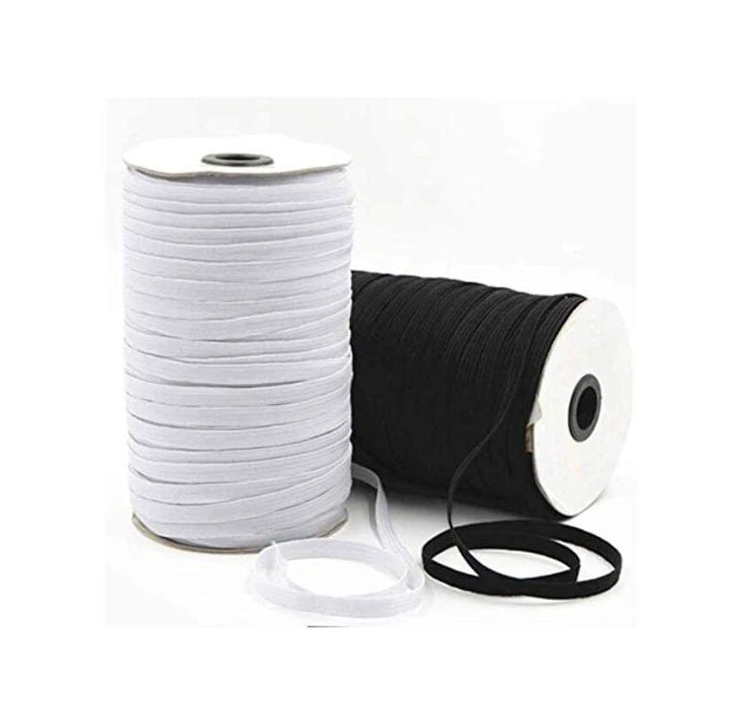 3/6/10mm Width Flat Elastic Bands Elastic Cord Stretch String Rope Earloop Sewing String For Diy Craft Clothes Mask Making
3/6/10mm Width Flat Elastic Bands Elastic Cord Stretch String Rope Earloop Sewing String For Diy Craft Clothes Mask Making
