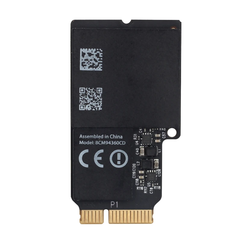 Wireless-AC Adapter For Broadcom BCM94360CD 802.11ac Wifi bluetooth Mini PCI-E 1300Mbps WLAN + BT 4.0 Card For 21.5"/27" iMac
Wireless-AC Adapter For Broadcom BCM94360CD 802.11ac Wifi bluetooth Mini PCI-E 1300Mbps WLAN + BT 4.0 Card For 21.5"/27" iMac