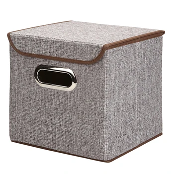 Cotton Linen Storage Box With Lid New Washable Clothes Socks Toy Snacks Sundries Organizer Cosmetics Household Storage Box
Cotton Linen Storage Box With Lid New Washable Clothes Socks Toy Snacks Sundries Organizer Cosmetics Household Storage Box