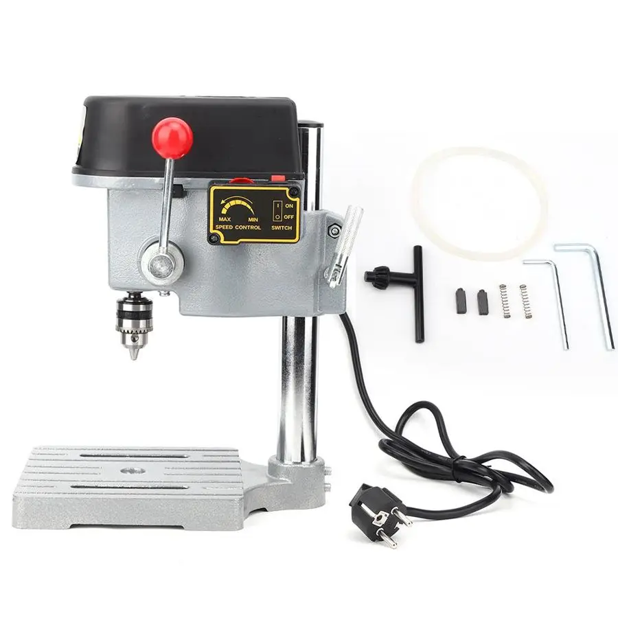 AC 220V 150W Mini Bench Drill Stand Table DIY Metal Wood Drilling Electric Machine
AC 220V 150W Mini Bench Drill Stand Table DIY Metal Wood Drilling Electric Machine