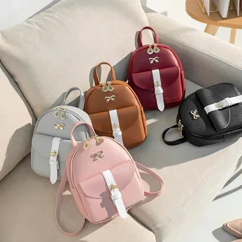 Fashion Women's Outdoor Simple Retro Zipper Contrast Color Backpack Travel Bag Capacity Zip Pocket Backpack Practical bag
Fashion Women's Outdoor Simple Retro Zipper Contrast Color Backpack Travel Bag Capacity Zip Pocket Backpack Practical bag