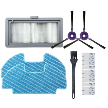 19Pcs Robot Vacuum Side Brush Roller Main Cloth Kit for Midea I5 I9 Robot Vacuum Cleaner Replacement Replacement Parts
19Pcs Robot Vacuum Side Brush Roller Main Cloth Kit for Midea I5 I9 Robot Vacuum Cleaner Replacement Replacement Parts